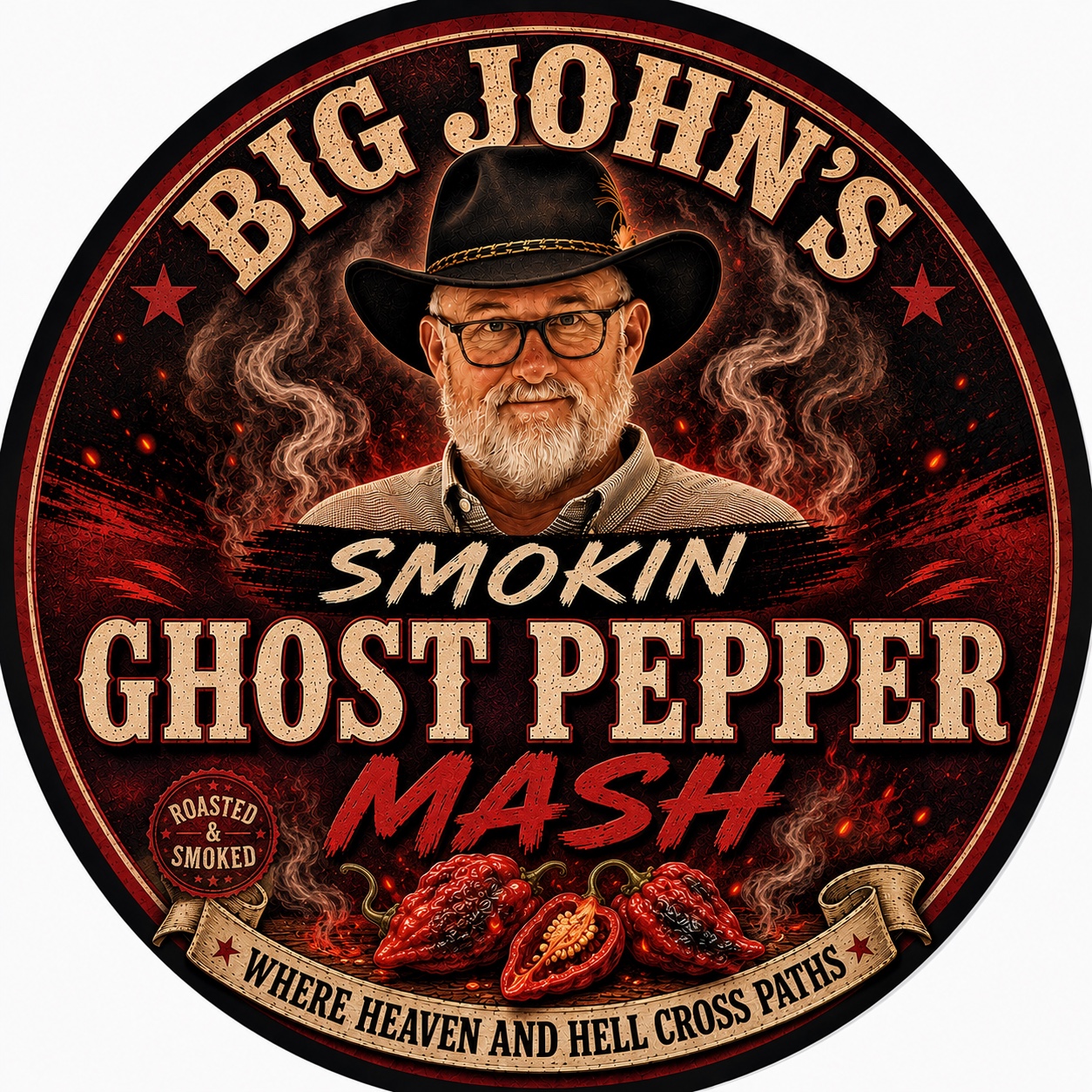 Ghost Pepper Mash alternate label