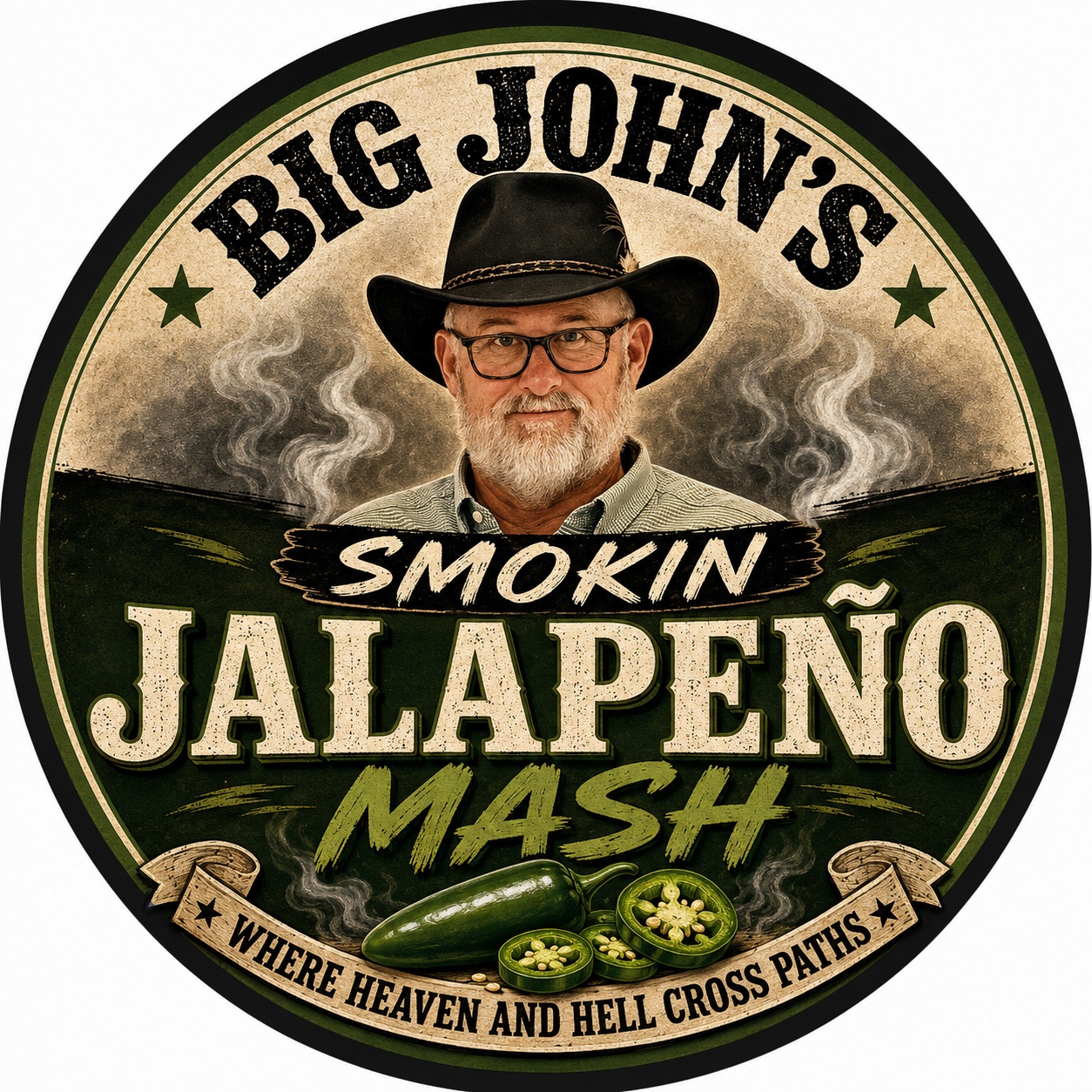 Jalapeño Mash label